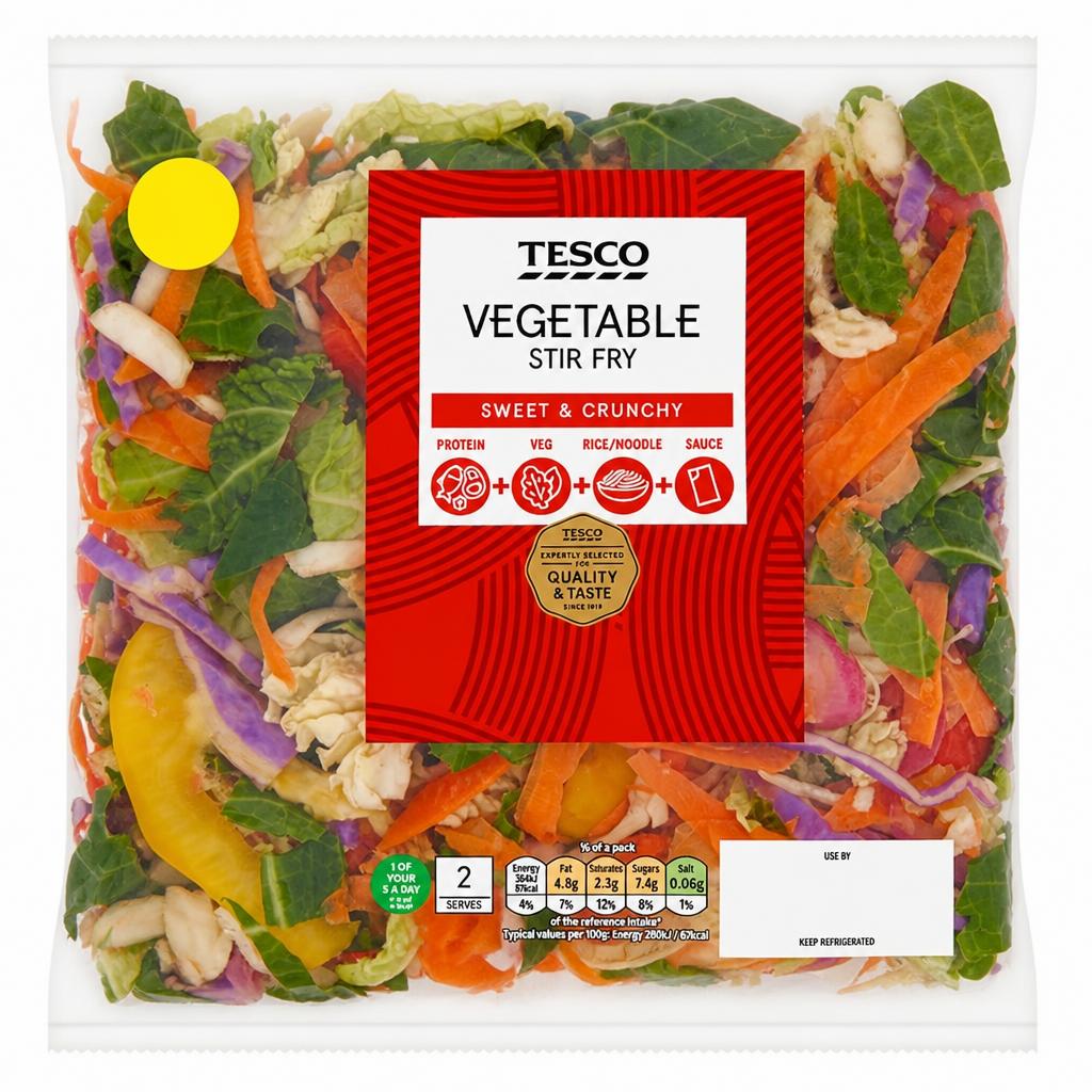 Tesco Vegetable Stir Fry 320g