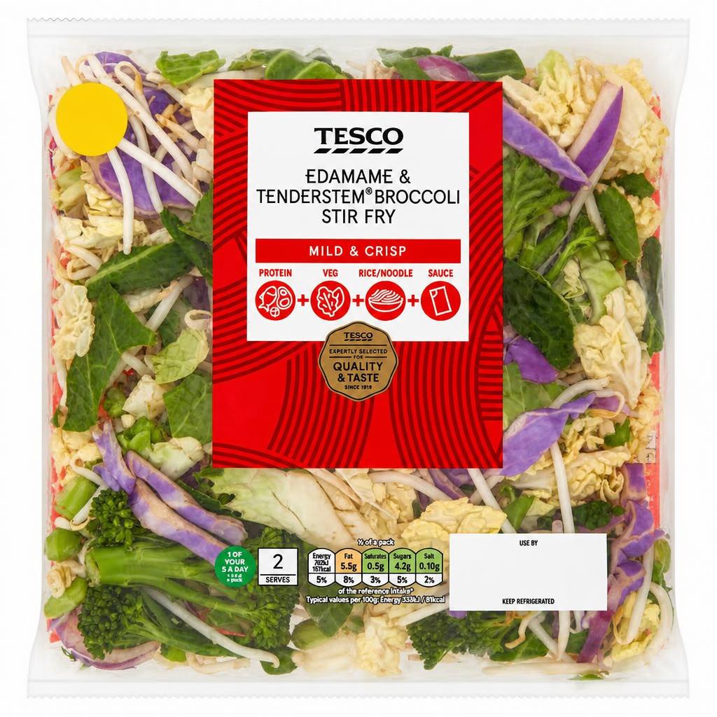 Tesco Edamame & Tenderstem® Broccoli Stir Fry 320g