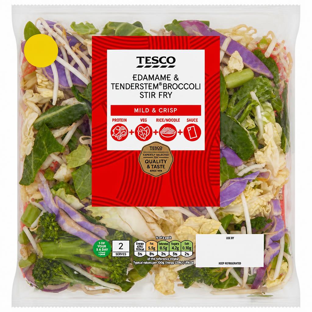 Tesco Edamame & Tenderstem® Broccoli Stir Fry 320g