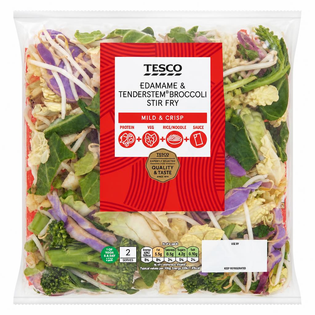 Tesco Edamame & Tenderstem® Broccoli Stir Fry 320g