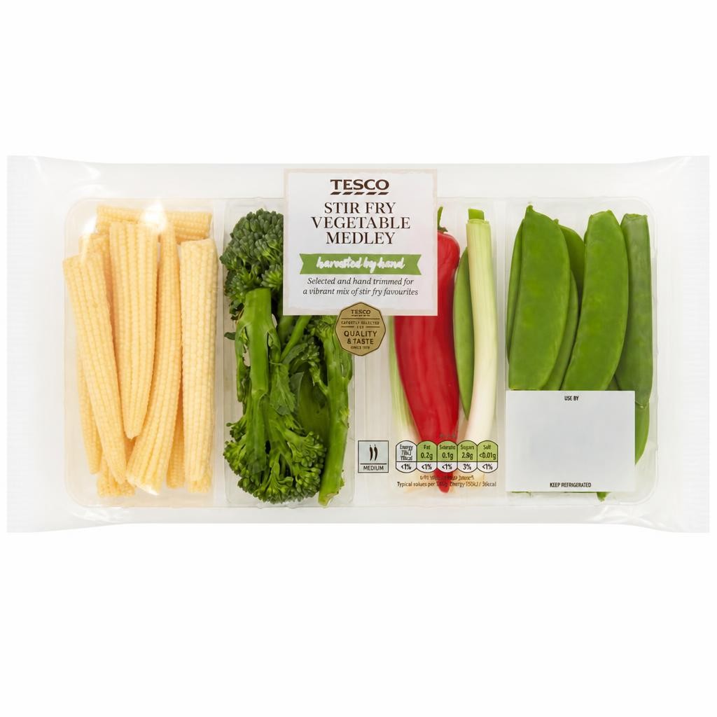 Tesco Stir Fry Medley 190G