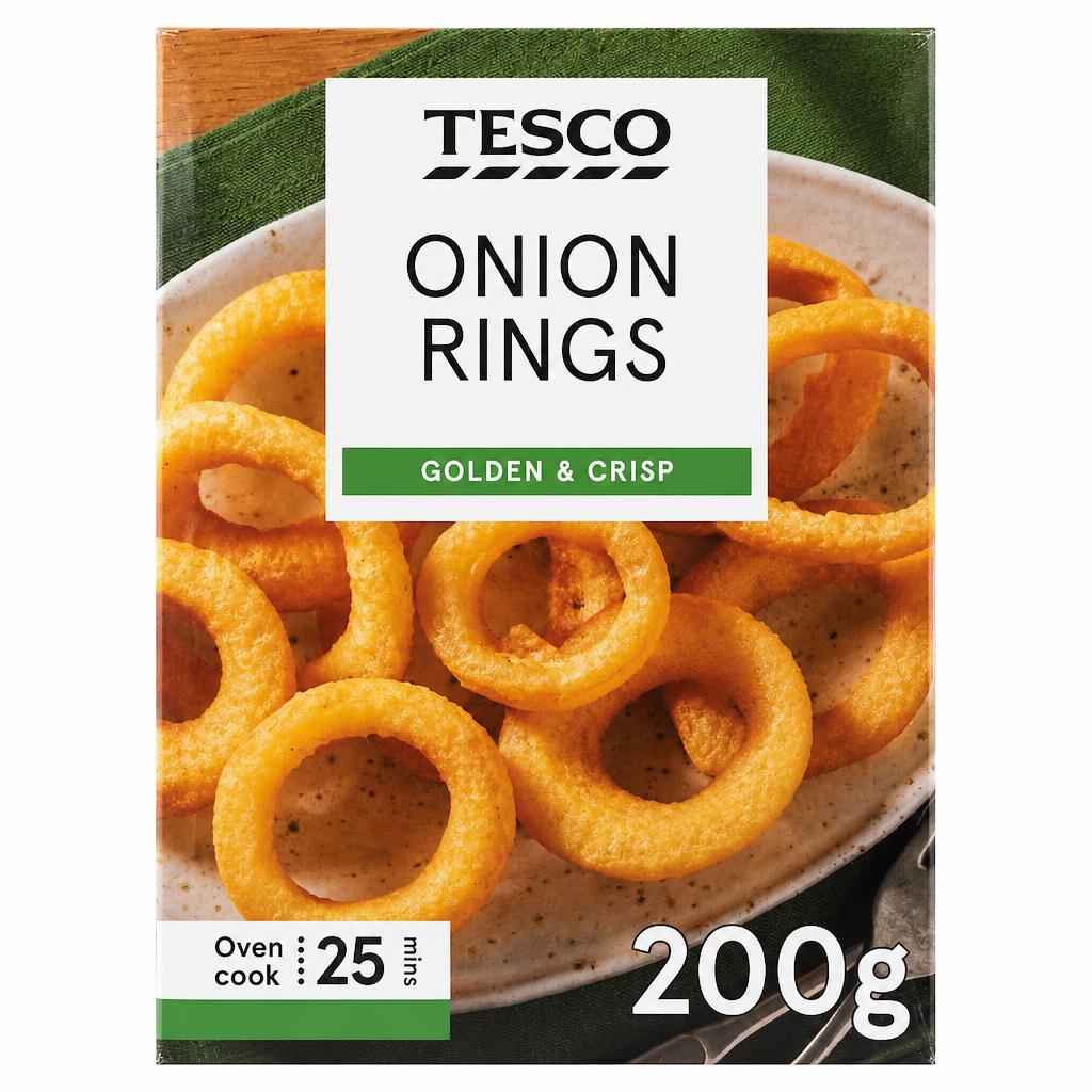 Tesco Onion Rings 200g