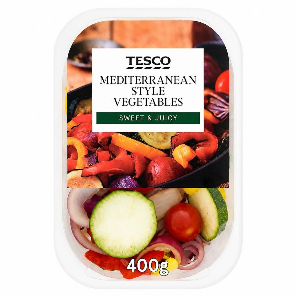 Tesco Mediterranean Style Vegetables 400G