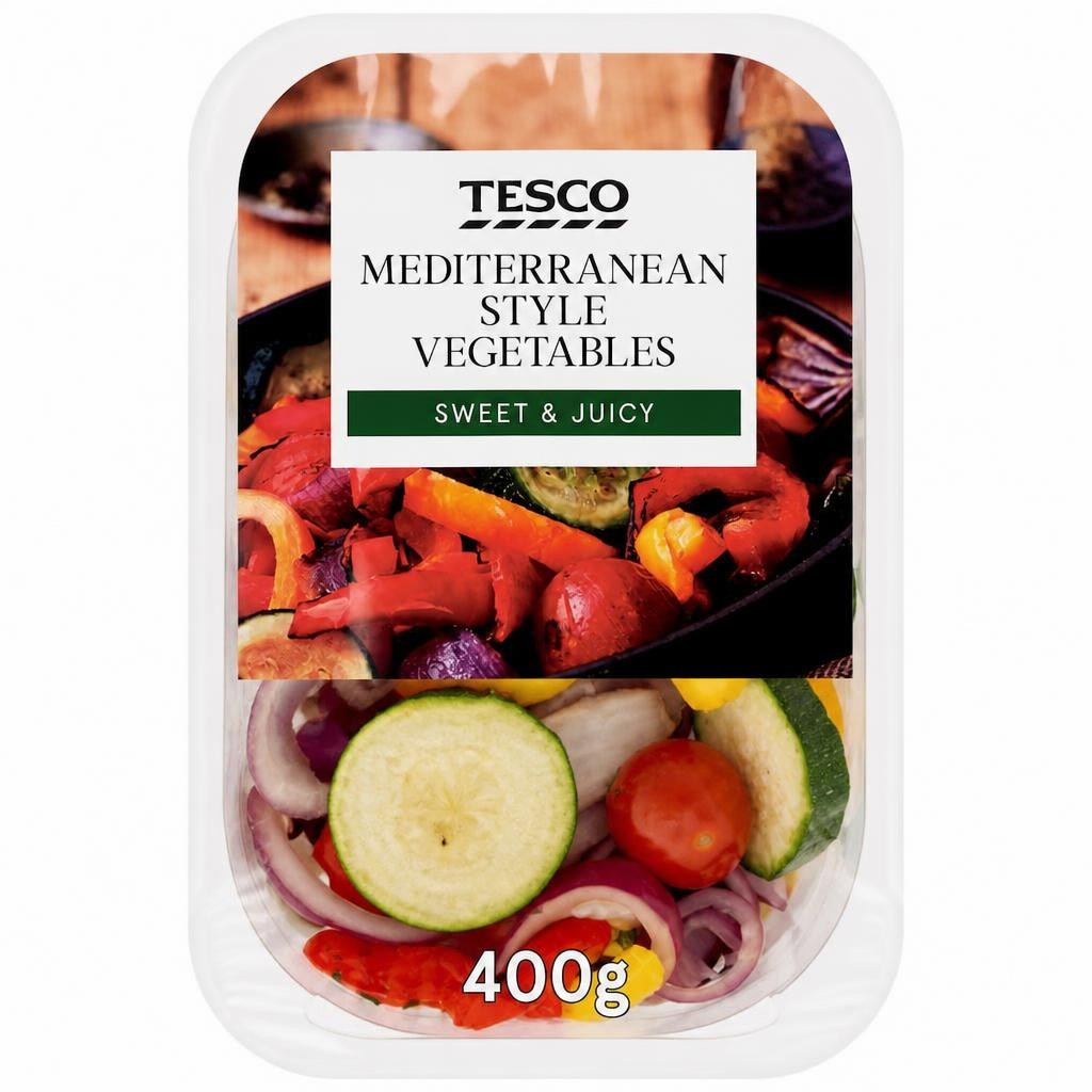Tesco Mediterranean Style Vegetables 400G