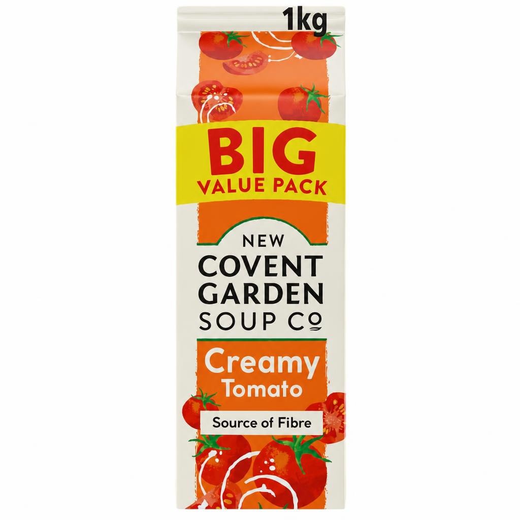 New Covent Garden Soup Creamy Tomato 1KG