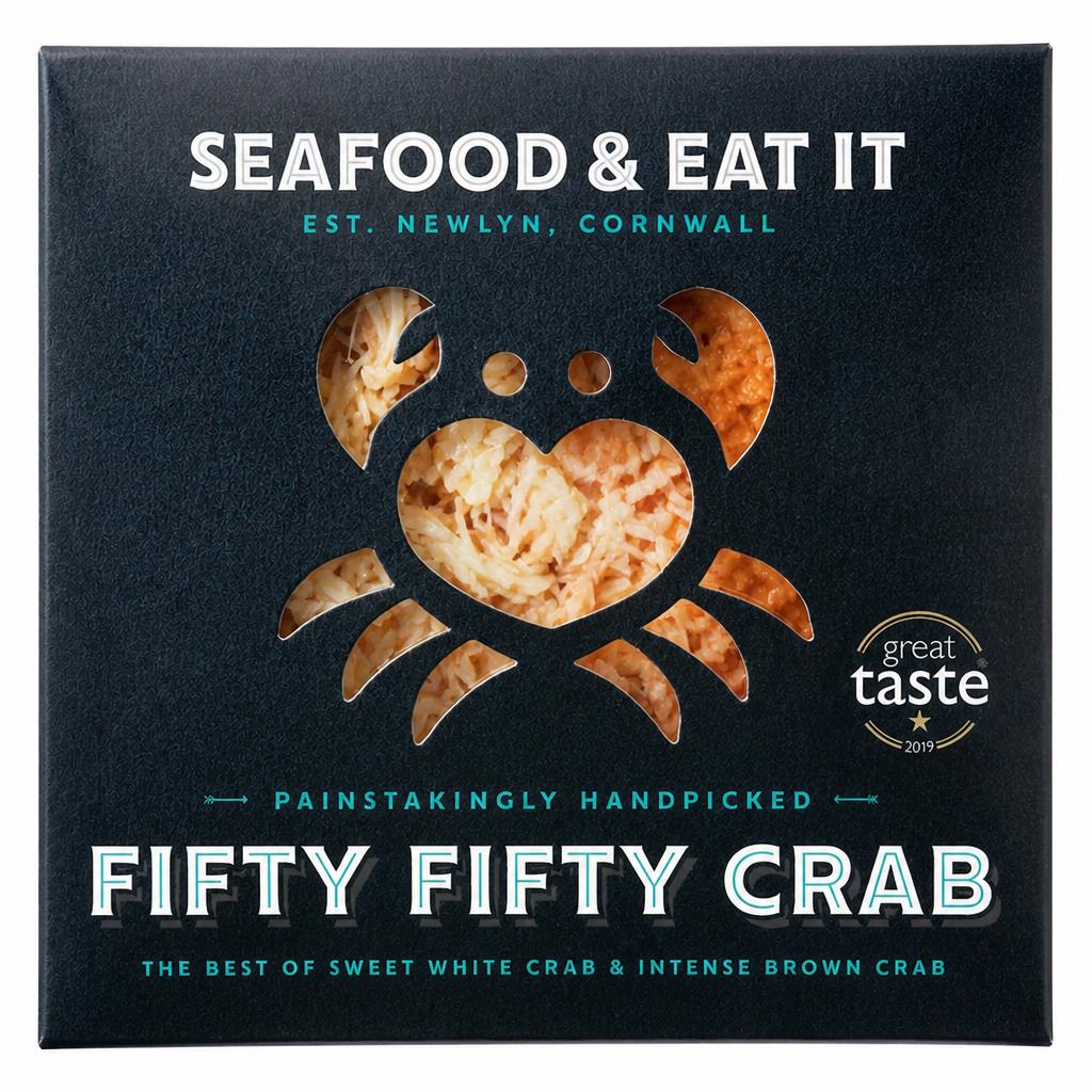 Seafood & Eat It Fifty Fifty Crab meat 100g