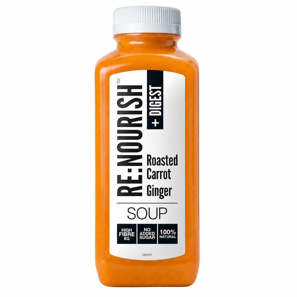 RENOURISH DIGEST Roasted Carrot and Ginger Soup 500g