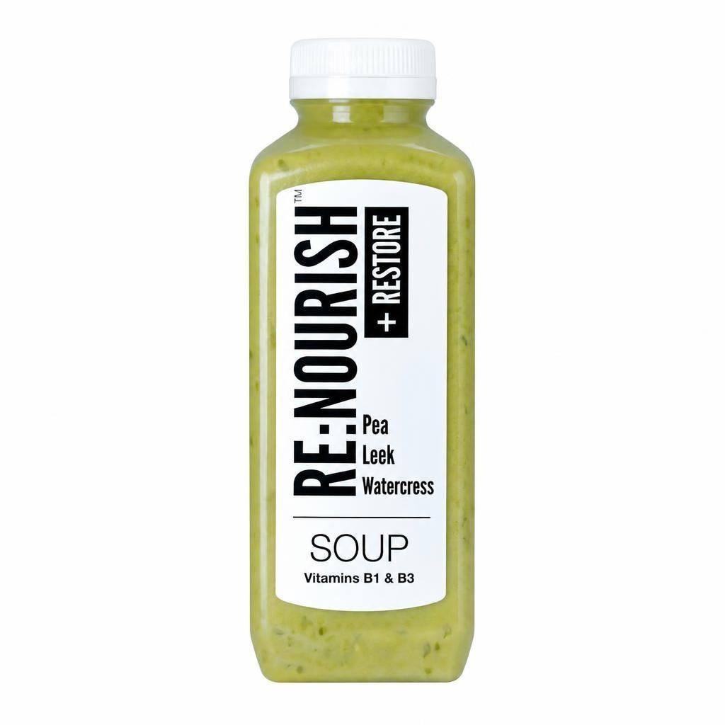RENOURISH RESTORE Pea, Leek and Watercress Soup 500g