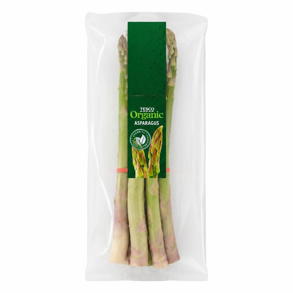 Tesco Organic Asparagus Bundle Each