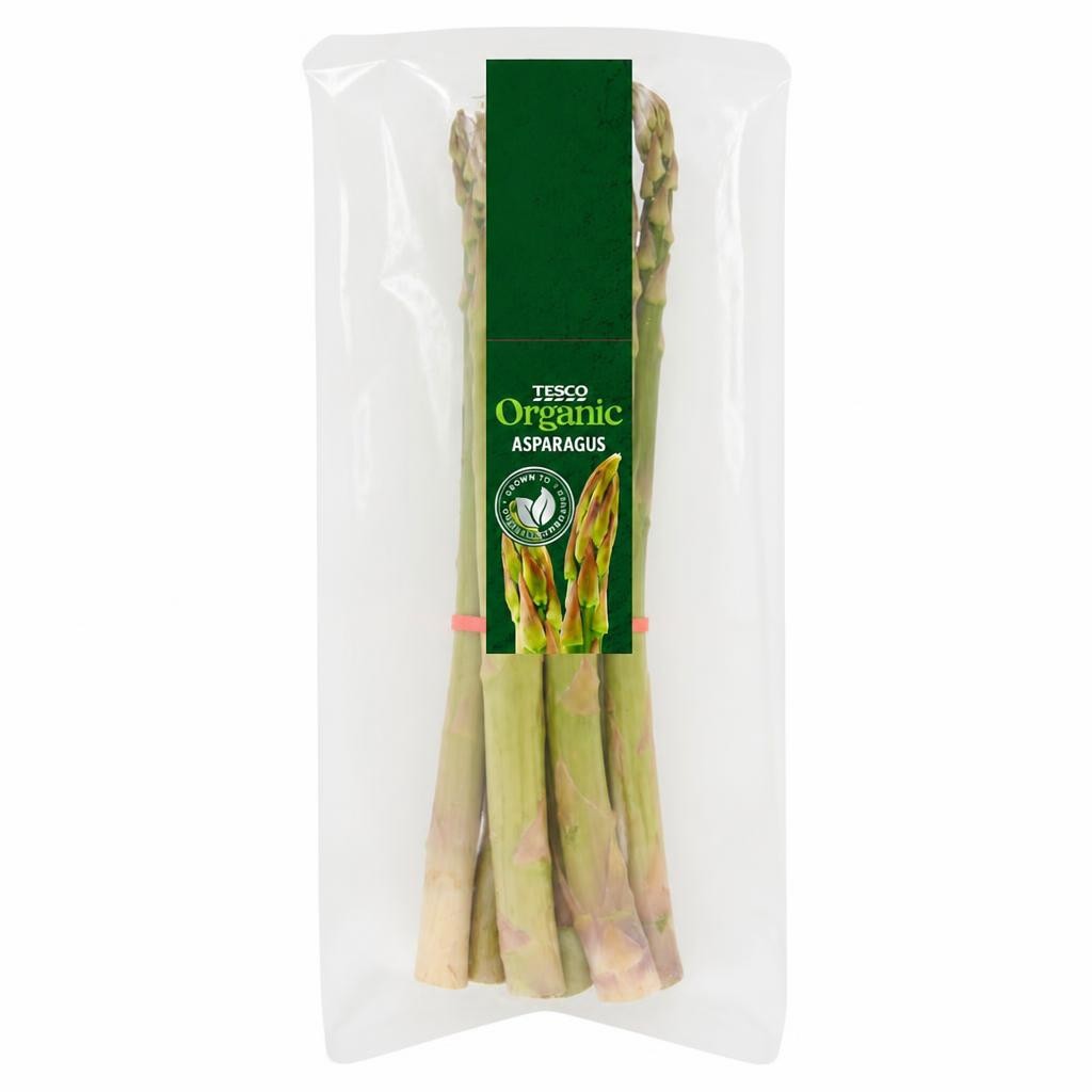 Tesco Organic Asparagus Bundle Each
