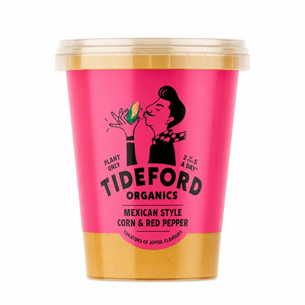 Tideford Organics Mexican Corn & Red Pepper Soup 560g