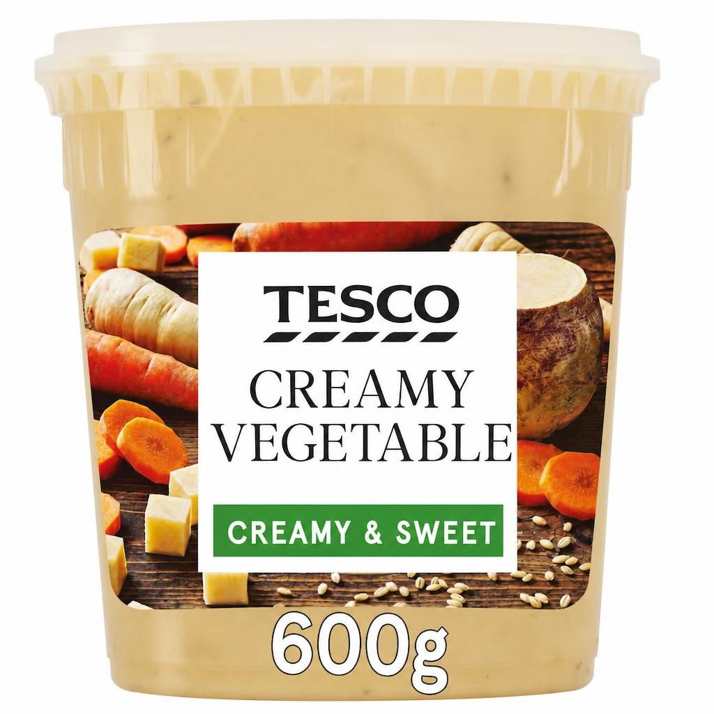 Tesco Creamy Vegetable Soup 600g