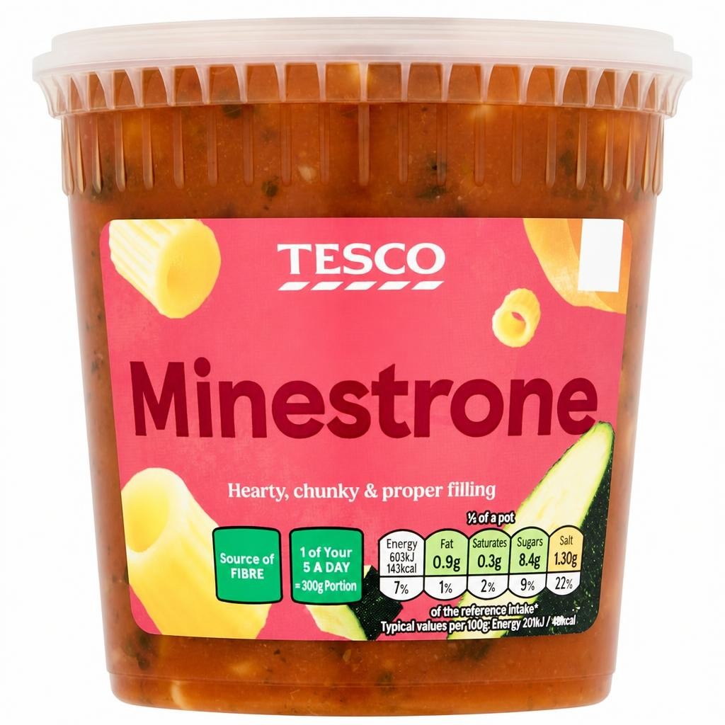 Tesco Minestrone Soup 600g