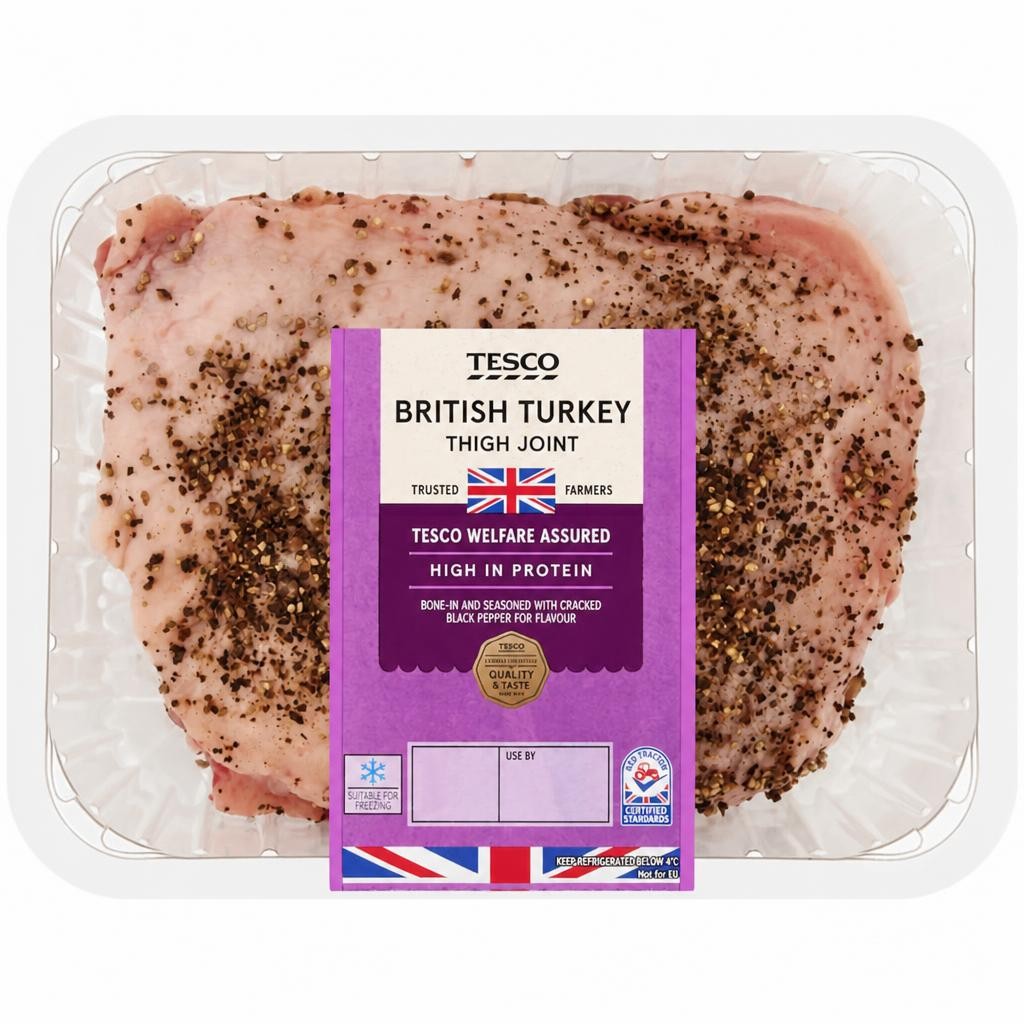 Tesco British Turkey Thigh Joint 1.25Kg