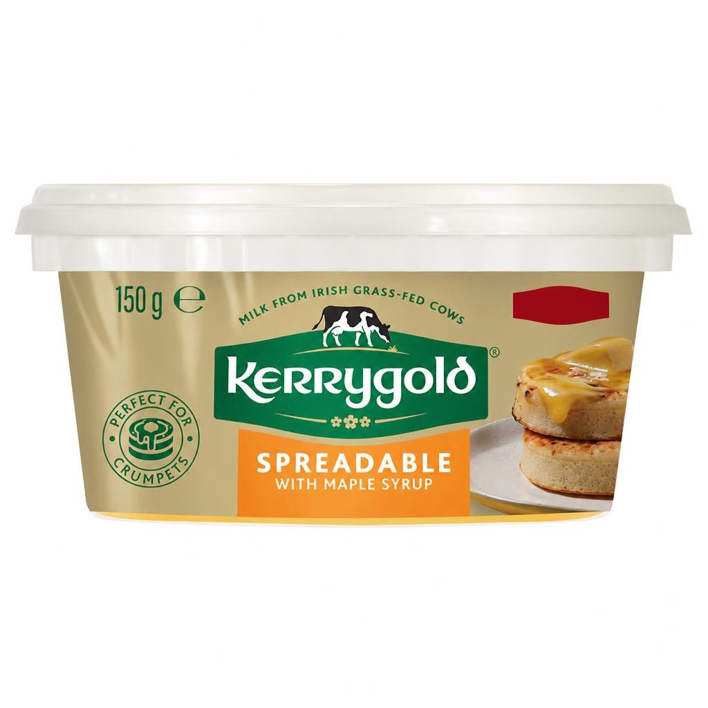 Kerrygold Spreadable Butter with Maple  Syrup 150g