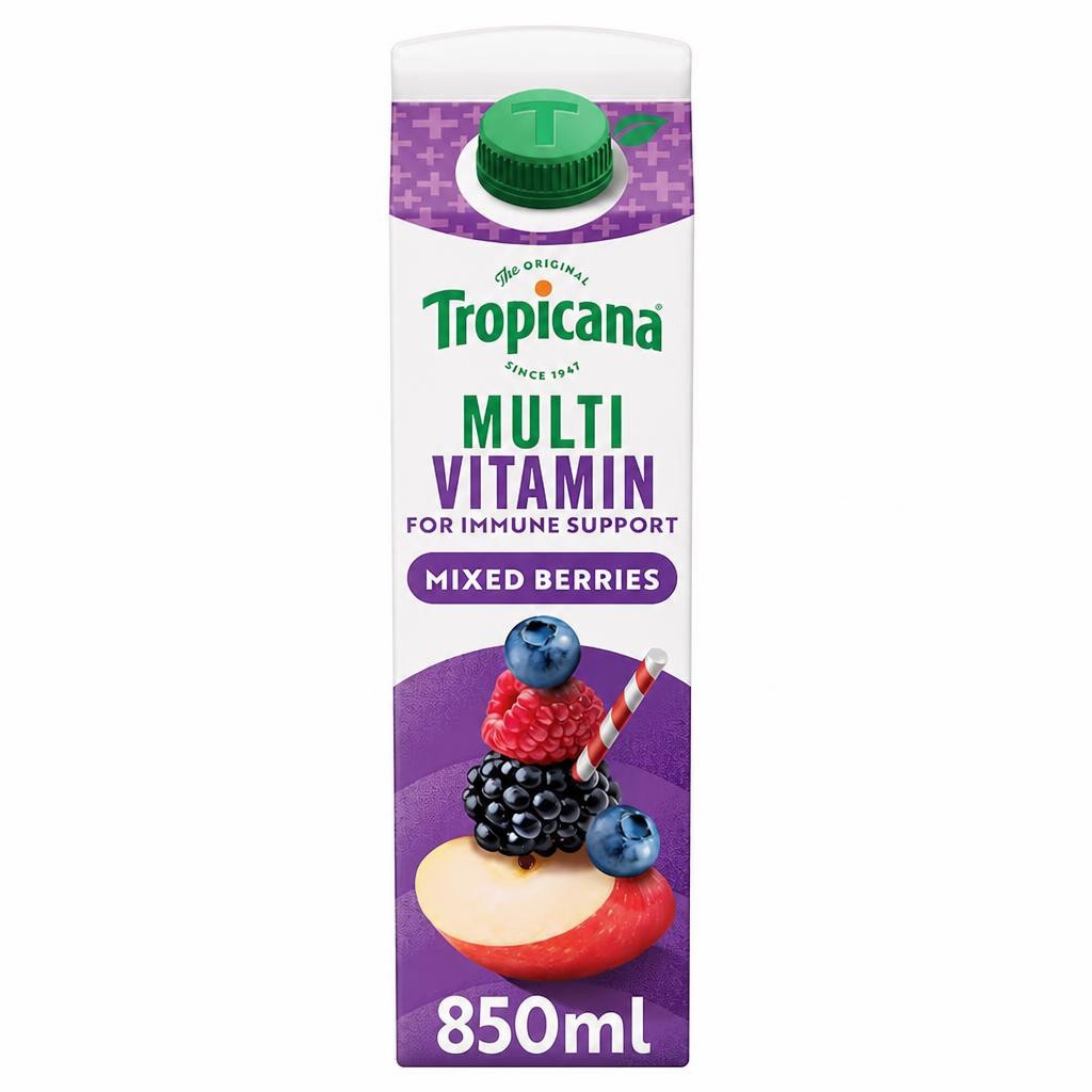 Tropicana Multivitamin Juice - Mixed Berries 850ml