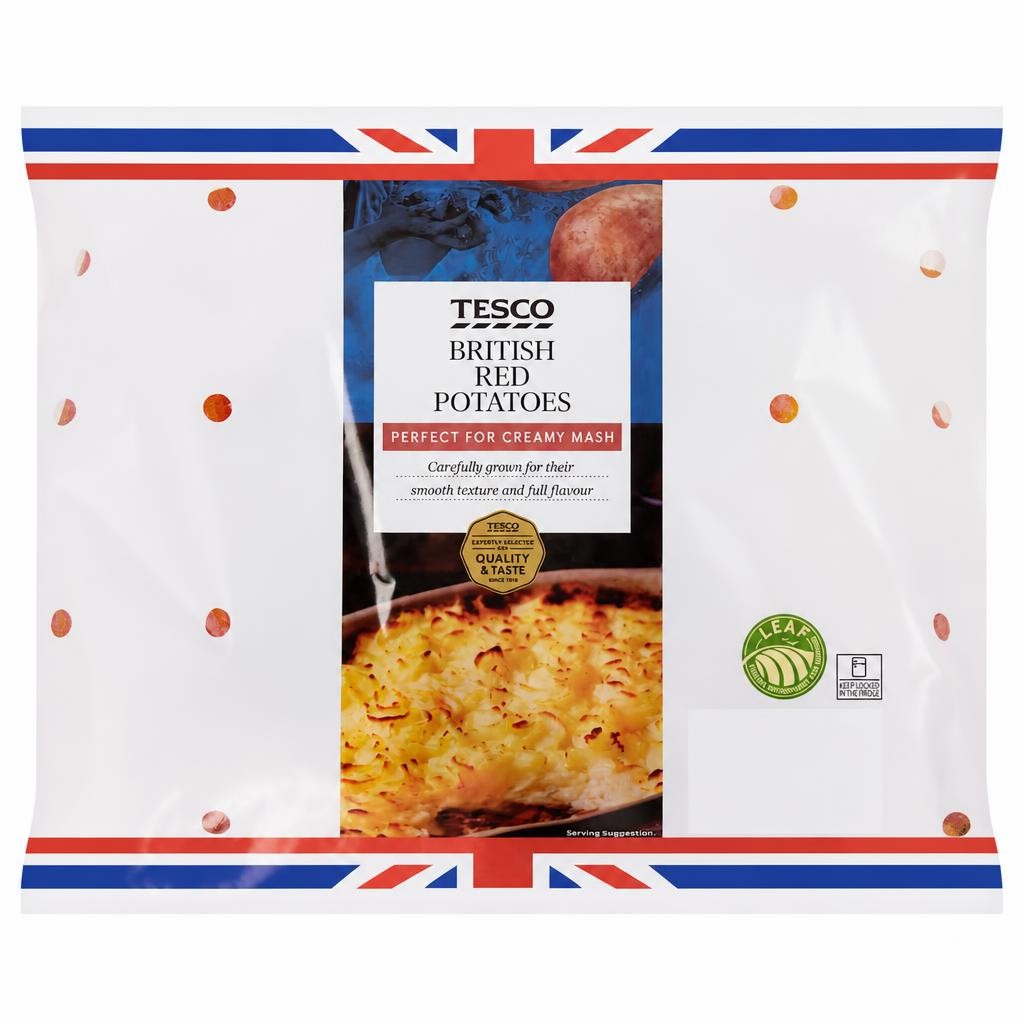 Tesco Red Potatoes 2KG