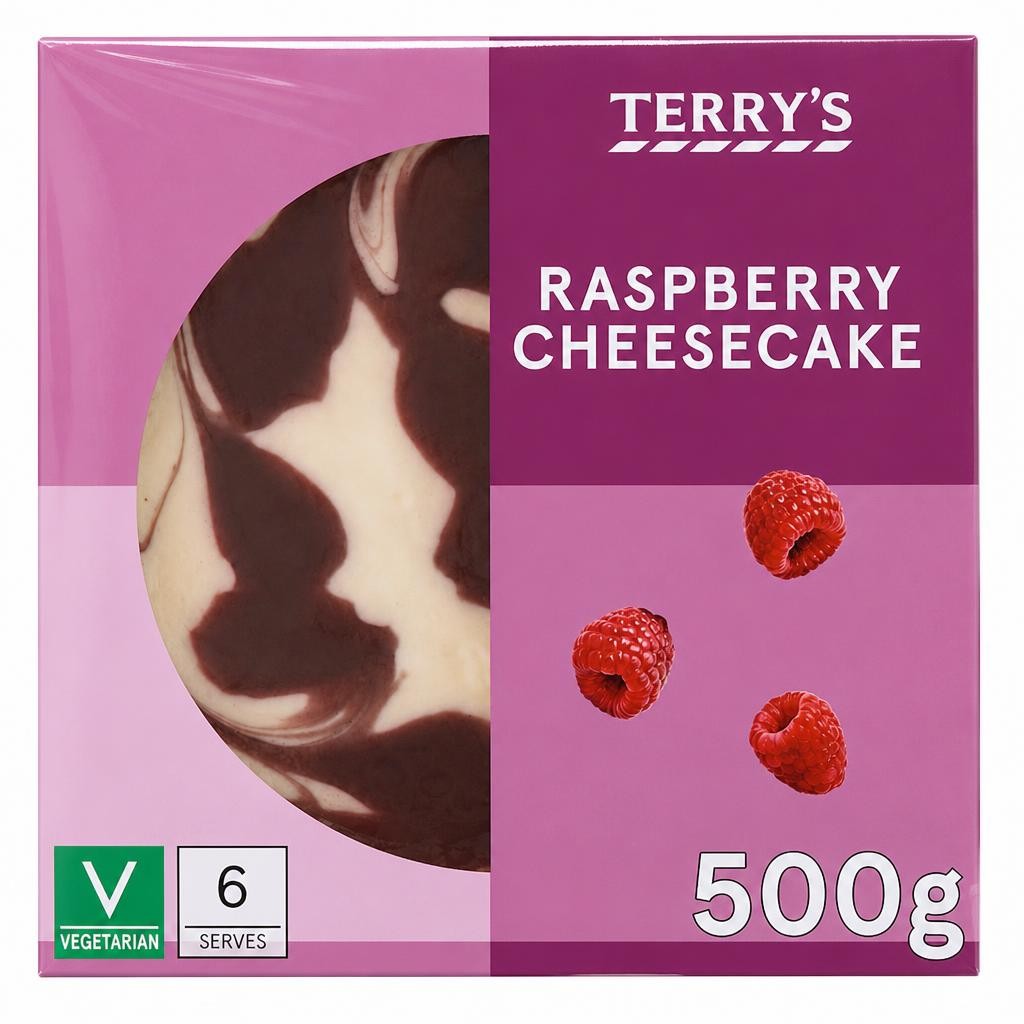 Tesco Raspberry Cheesecake 500g
