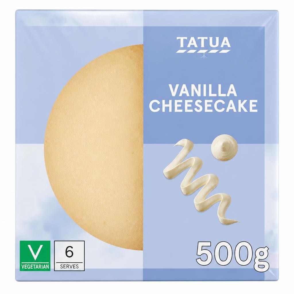 Tesco Vanilla Cheesecake 500g