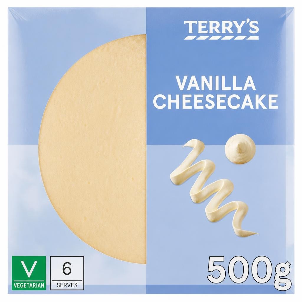 Tesco Vanilla Cheesecake 500g