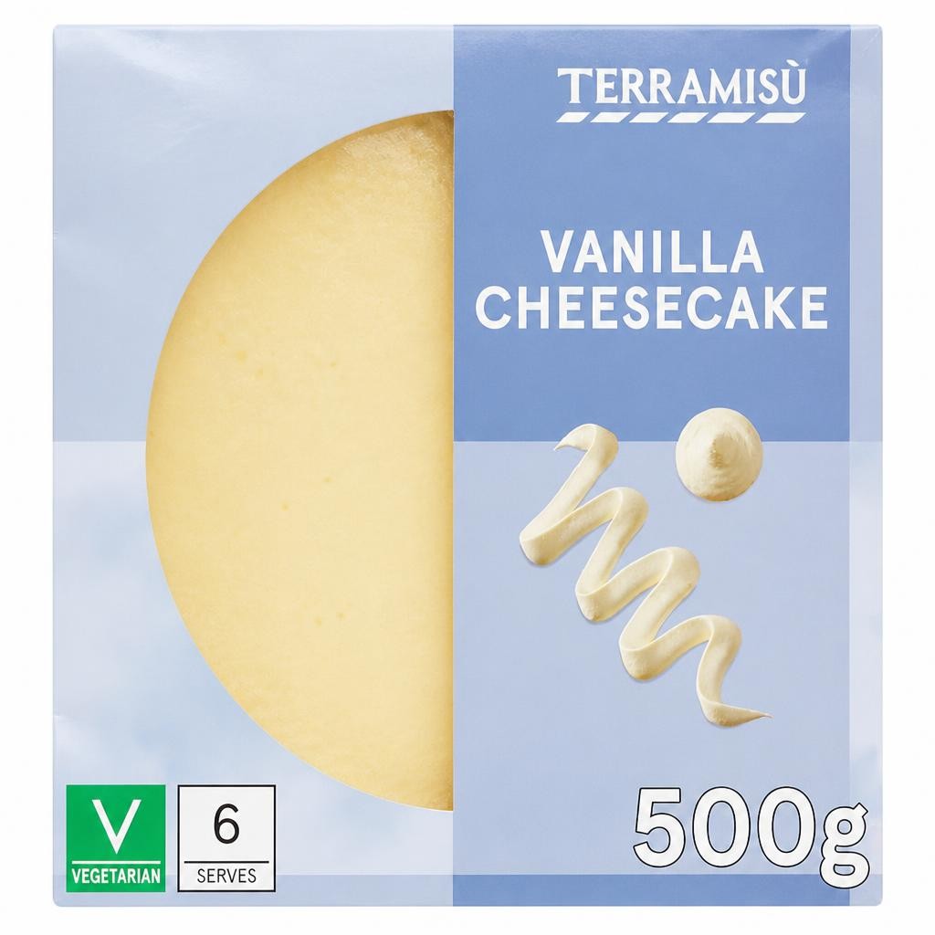 Tesco Vanilla Cheesecake 500g