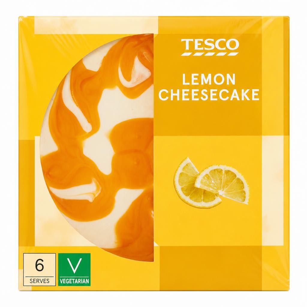 Tesco Lemon Cheesecake 500g