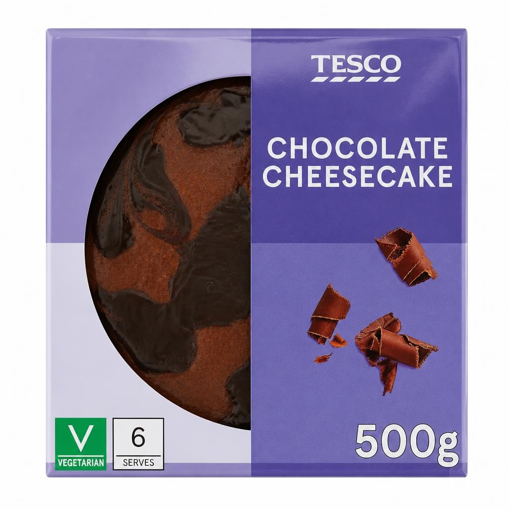 Tesco Chocolate Cheesecake 500g