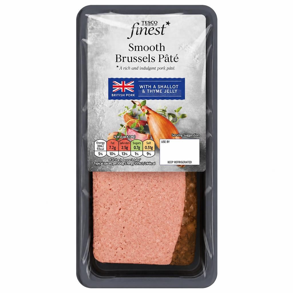 Tesco Finest Smooth Brussels Pâté 150g