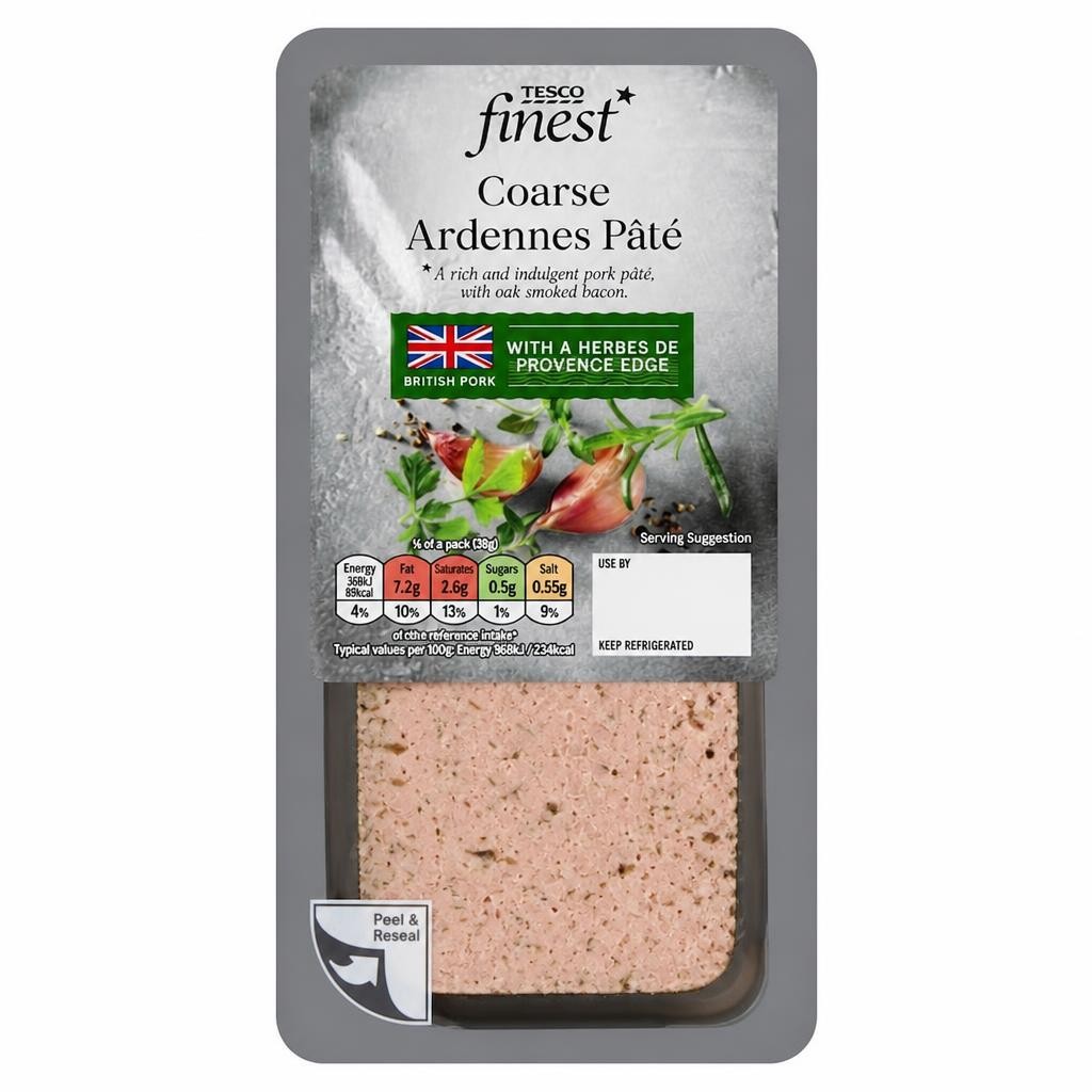 Tesco Finest Coarse Ardennes Pate 150g