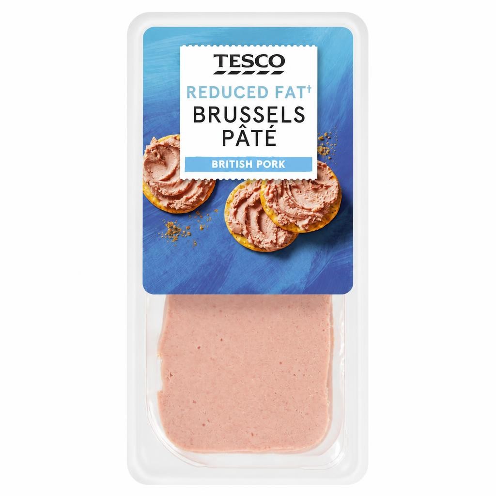 Tesco Reduced Fat Brussels Pate 170g
