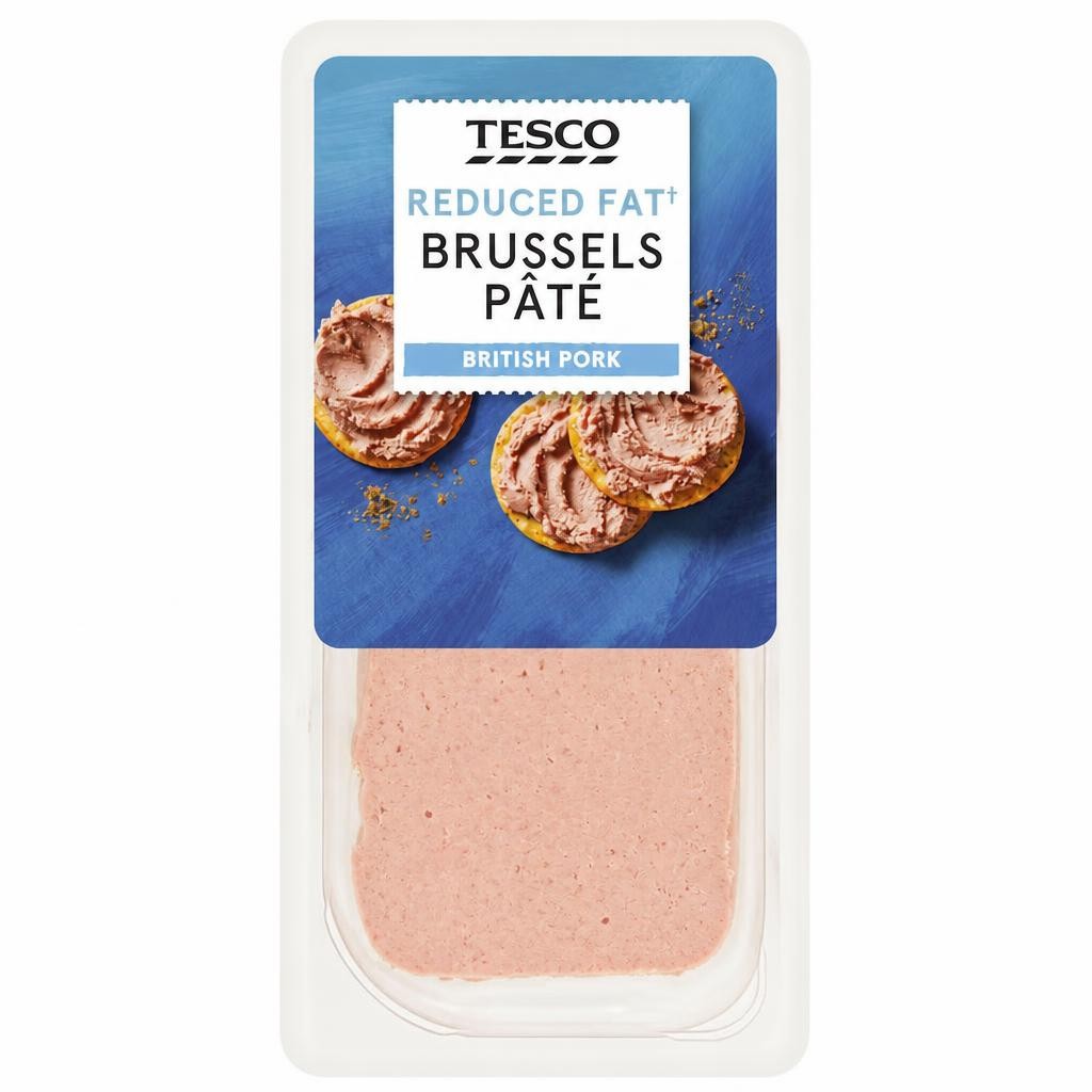 Tesco Reduced Fat Brussels Pate 170g