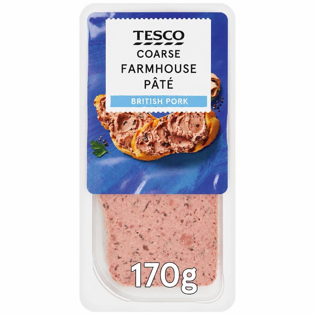 Tesco Coarse Farmhouse Pate 170g