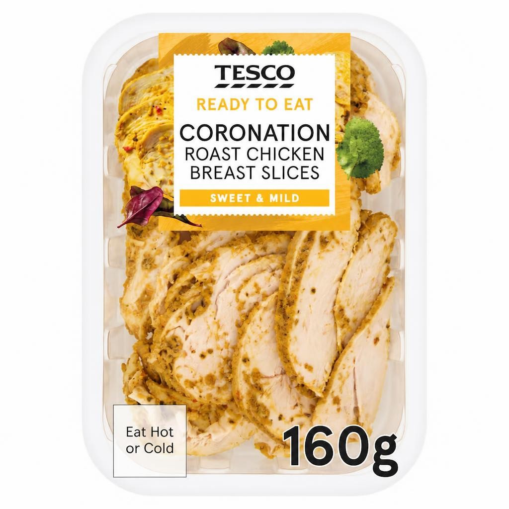 Tesco Coronation Roast Chicken Slices 160g