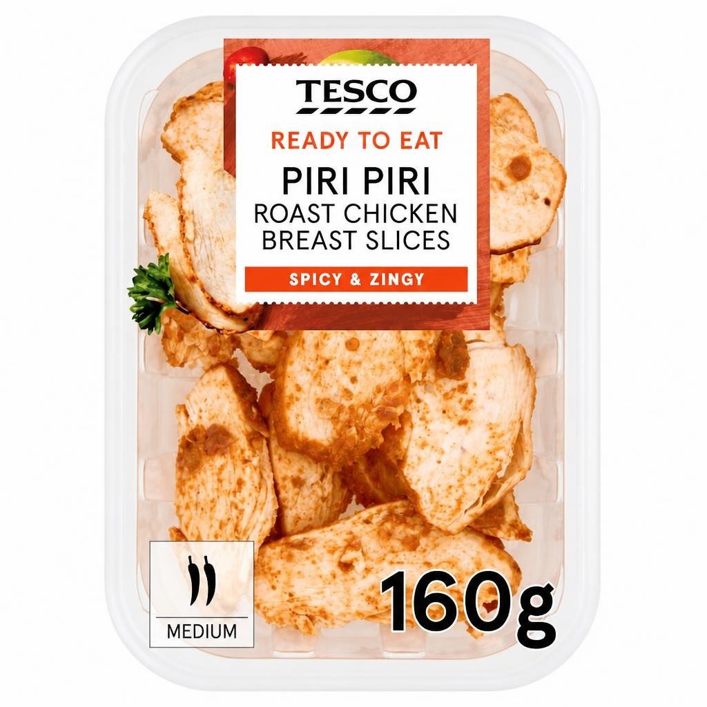 Tesco Piri Piri Roast Chicken Slices 160g