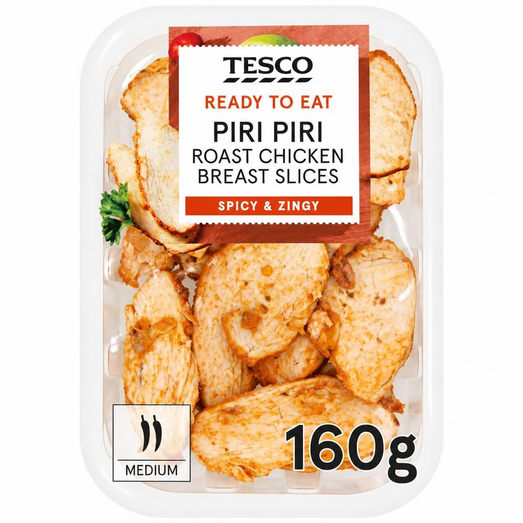 Tesco Piri Piri Roast Chicken Slices 160g