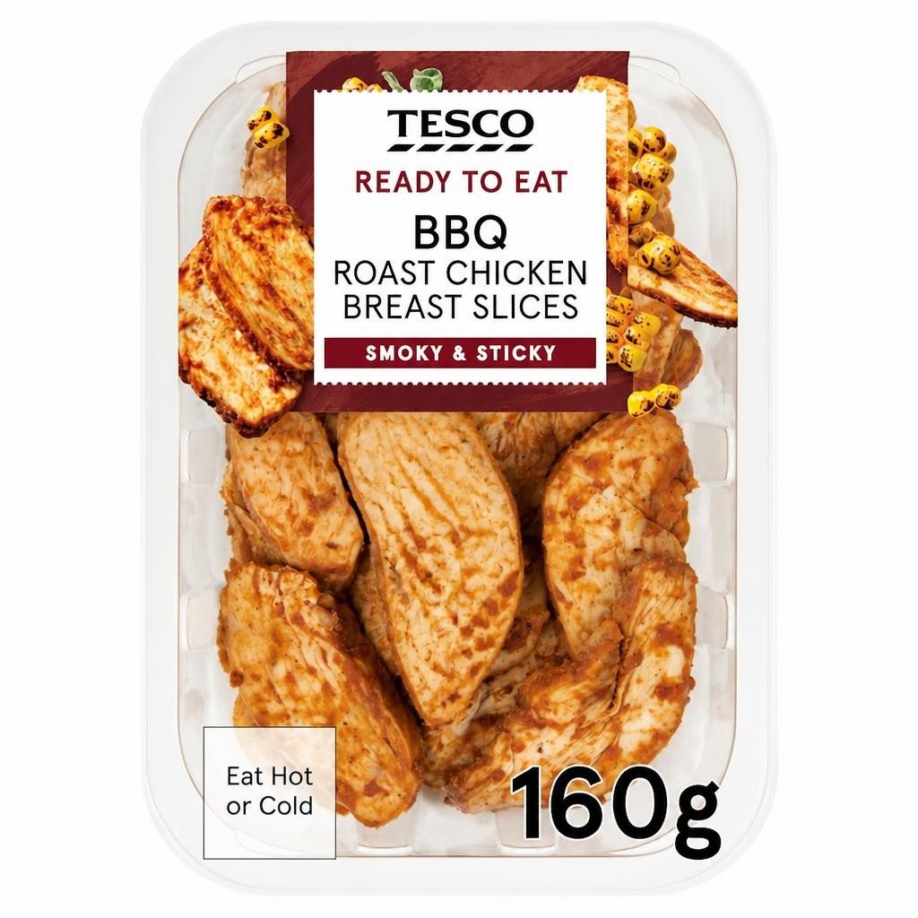 Tesco BBQ Roast Chicken Slices 160g