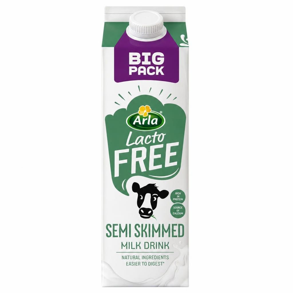 Arla LactoFREE Semi Skimmed Milk Drink 2L