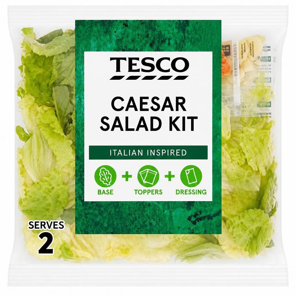 Tesco Caesar Salad Kit 250G