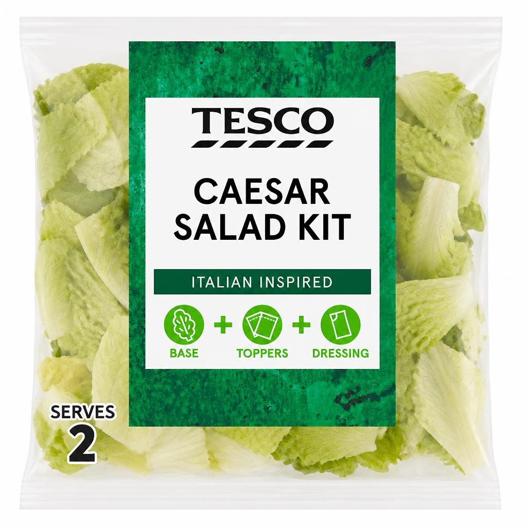 Tesco Caesar Salad Kit 250G