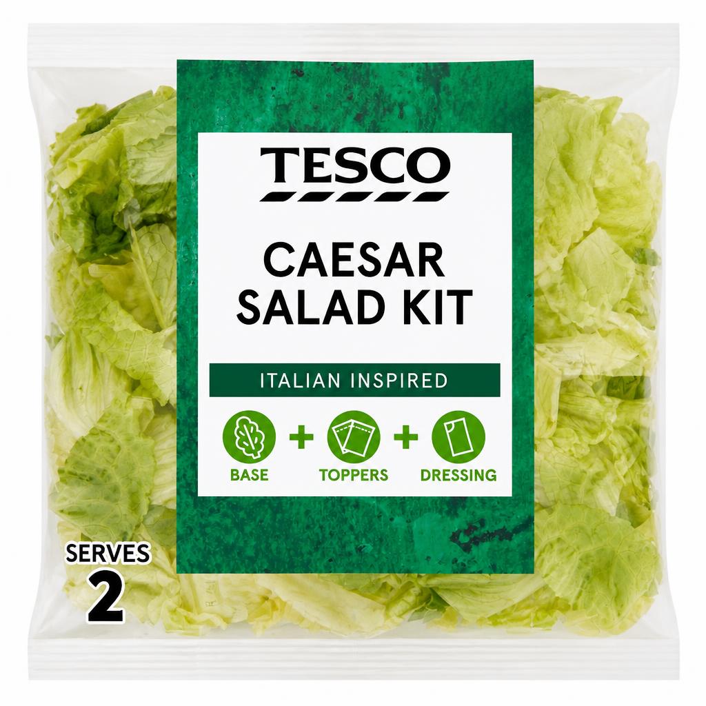Tesco Caesar Salad Kit 250G