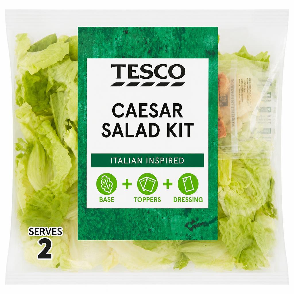 Tesco Caesar Salad Kit 250G