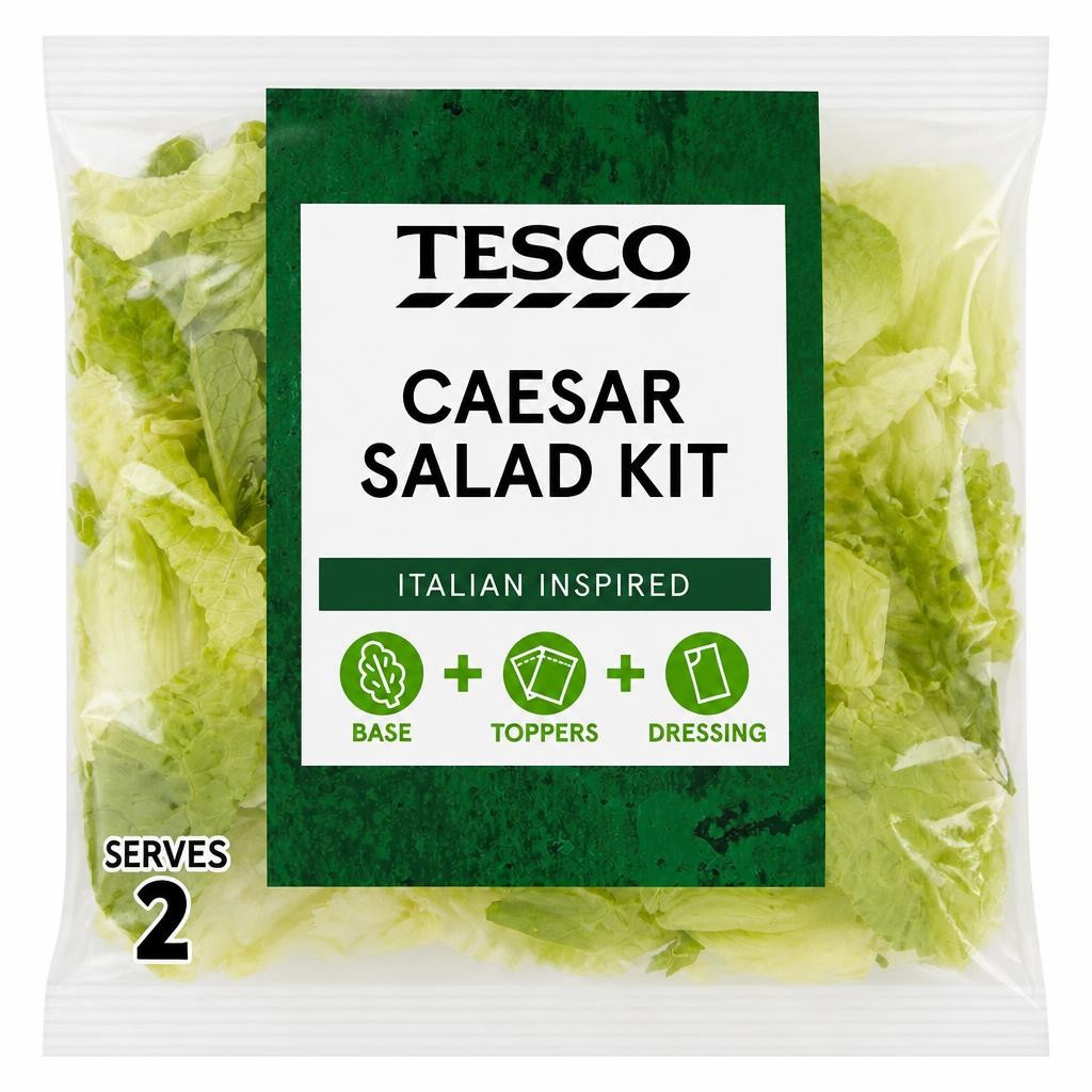 Tesco Caesar Salad Kit 250G