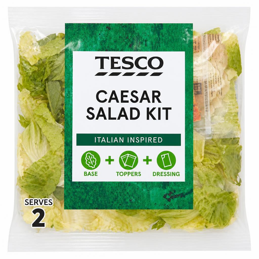 Tesco Caesar Salad Kit 250G