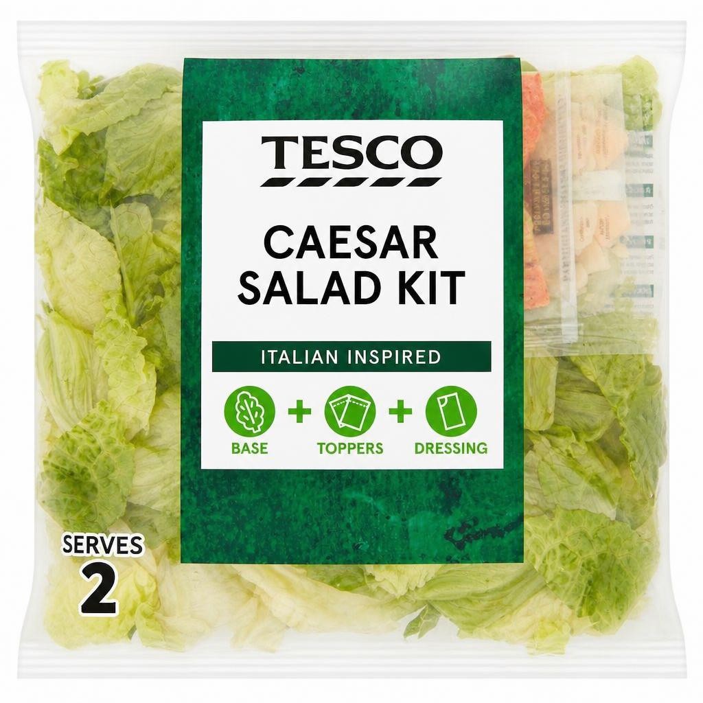Tesco Caesar Salad Kit 250G