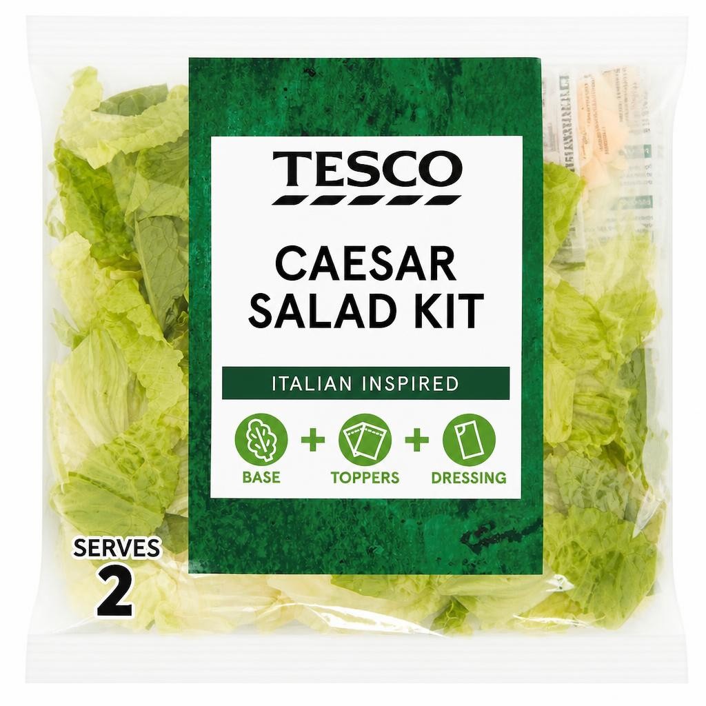Tesco Caesar Salad Kit 250G