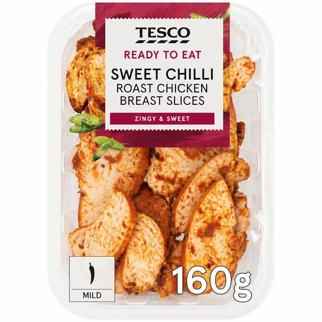 Tesco Sweet Chilli Roast Chicken Slices 160g