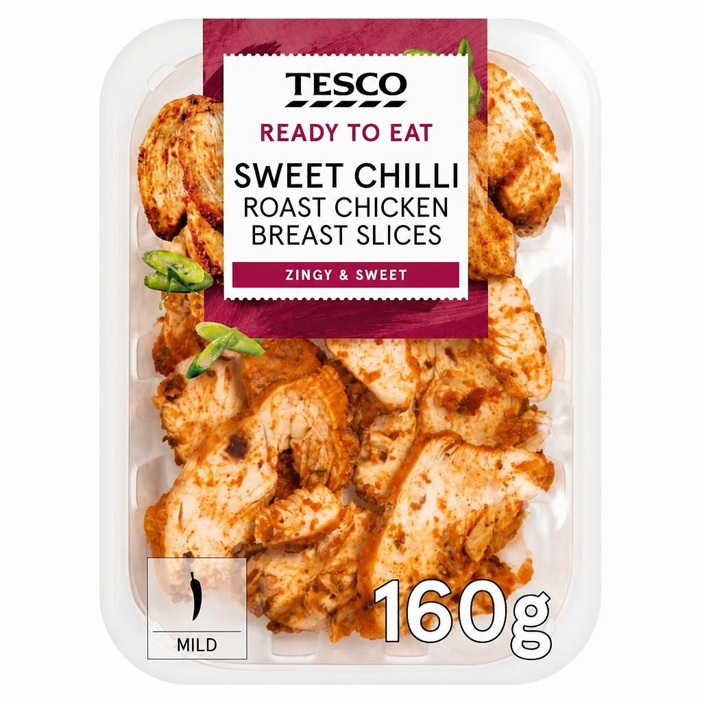 Tesco Sweet Chilli Roast Chicken Slices 160g