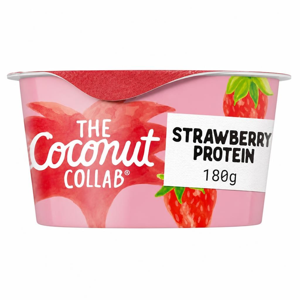 The Coconut Collab Strawberry Protein Almond Yoghurt 180g