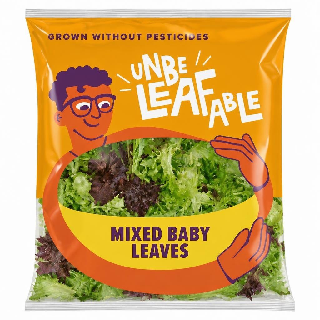 Unbeleafable Mixed Baby Leaves 80g