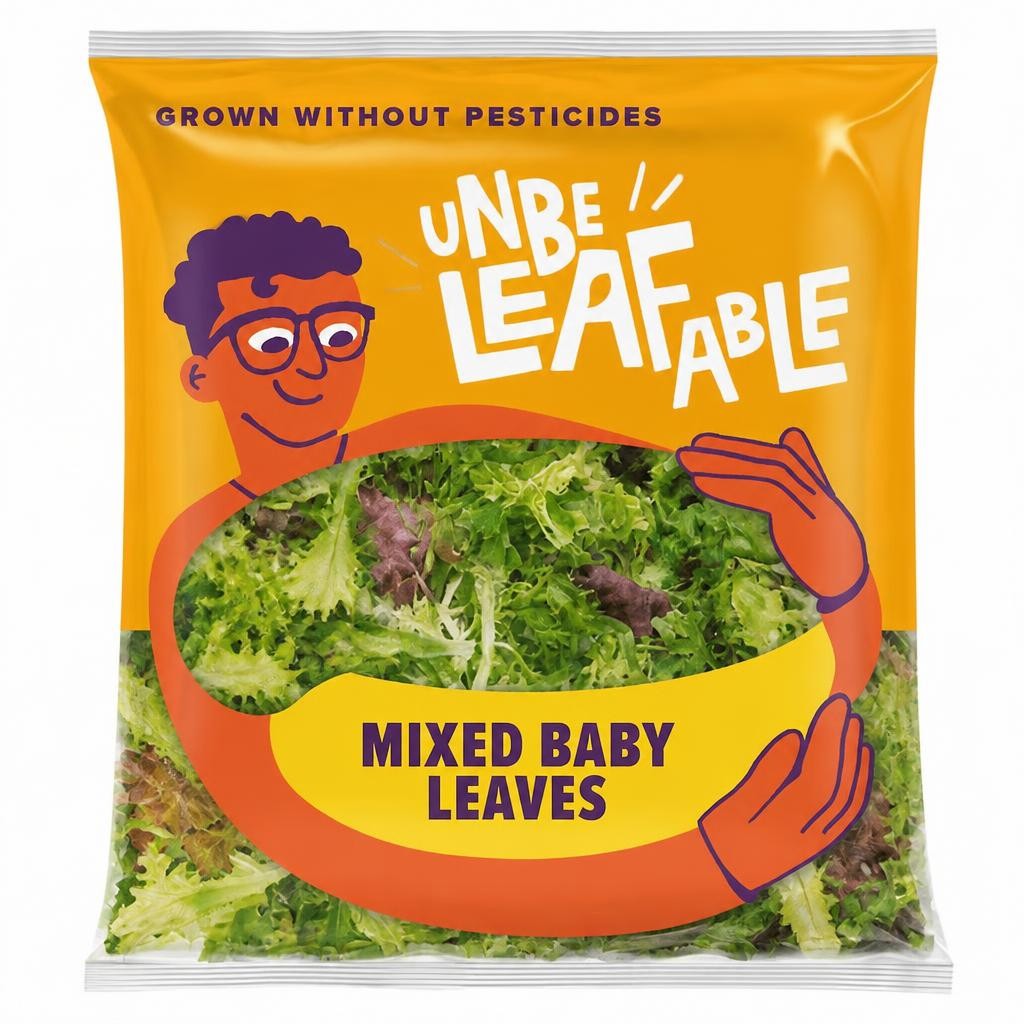 Unbeleafable Mixed Baby Leaves 80g